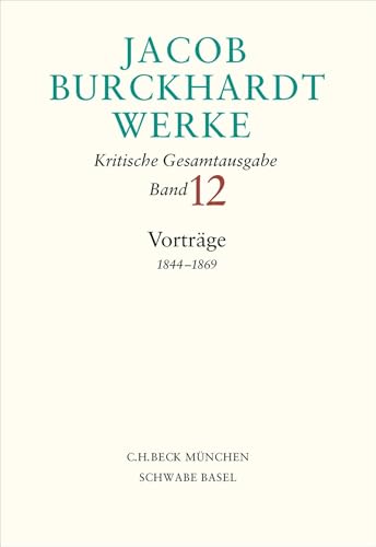 c-h-beck-paperback-burckhardt-werke-bd-12-vortr-ge-buch image 2
