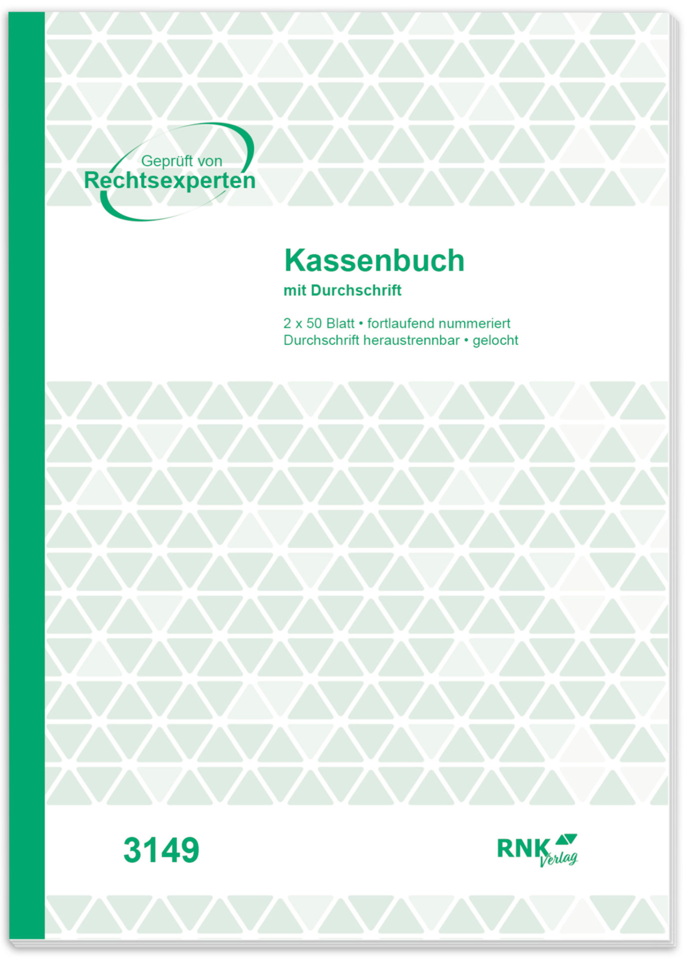 rnk-kassenbuch-din-a4-ohne-umsatzsteuer-nummeriert-2x50-blatt image 1