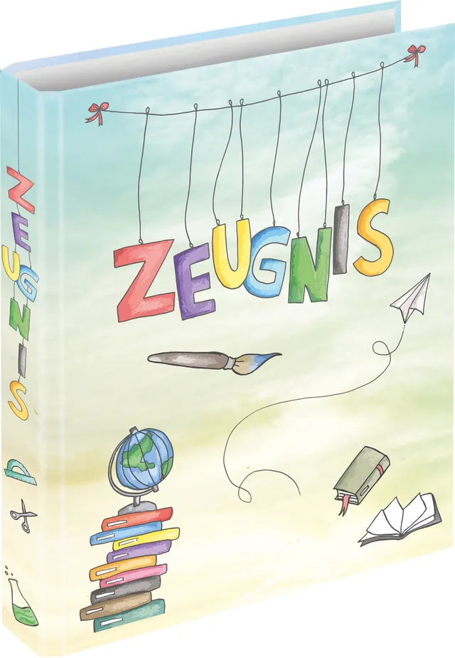 rnk-schooldoodle-zeugnisringbuch-din-a4-4-ring-mechanik image 1