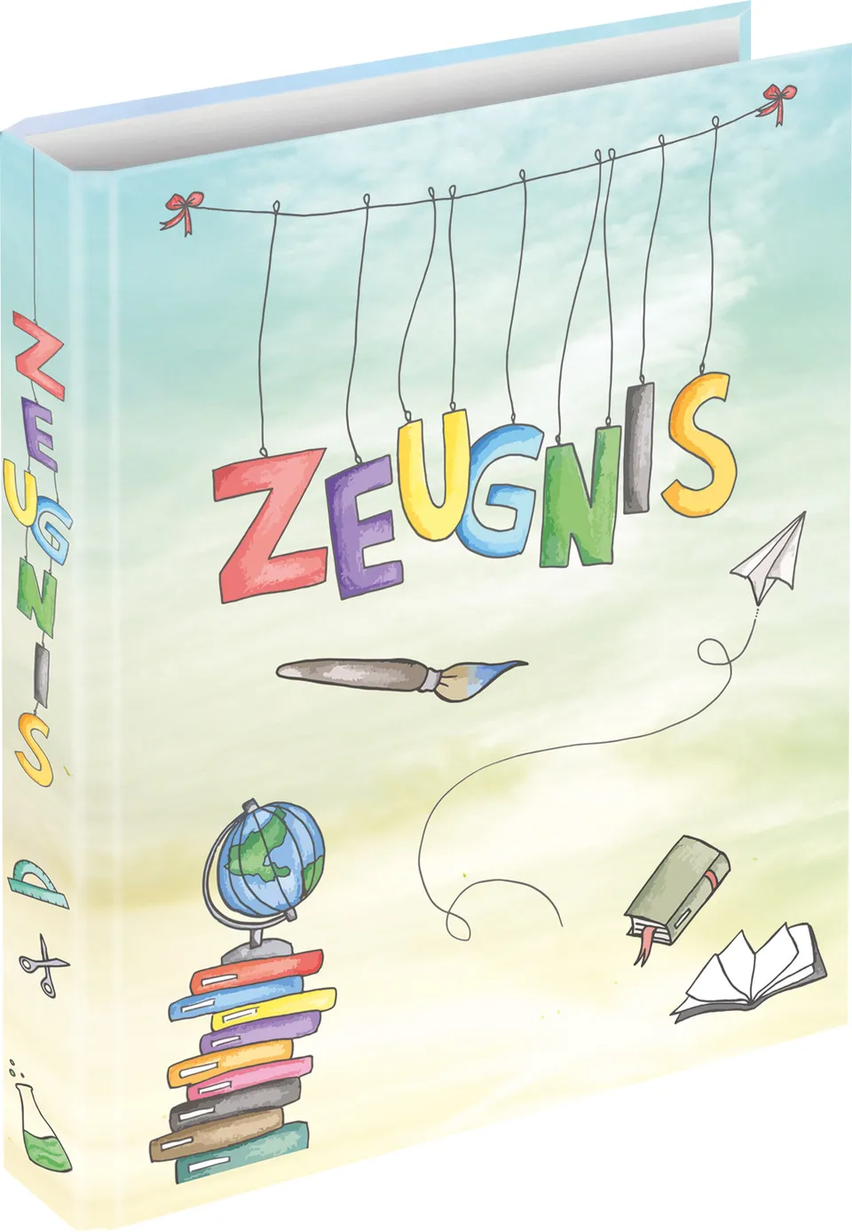 rnk-schooldoodle-zeugnisringbuch-din-a4-4-ring-mechanik image 1