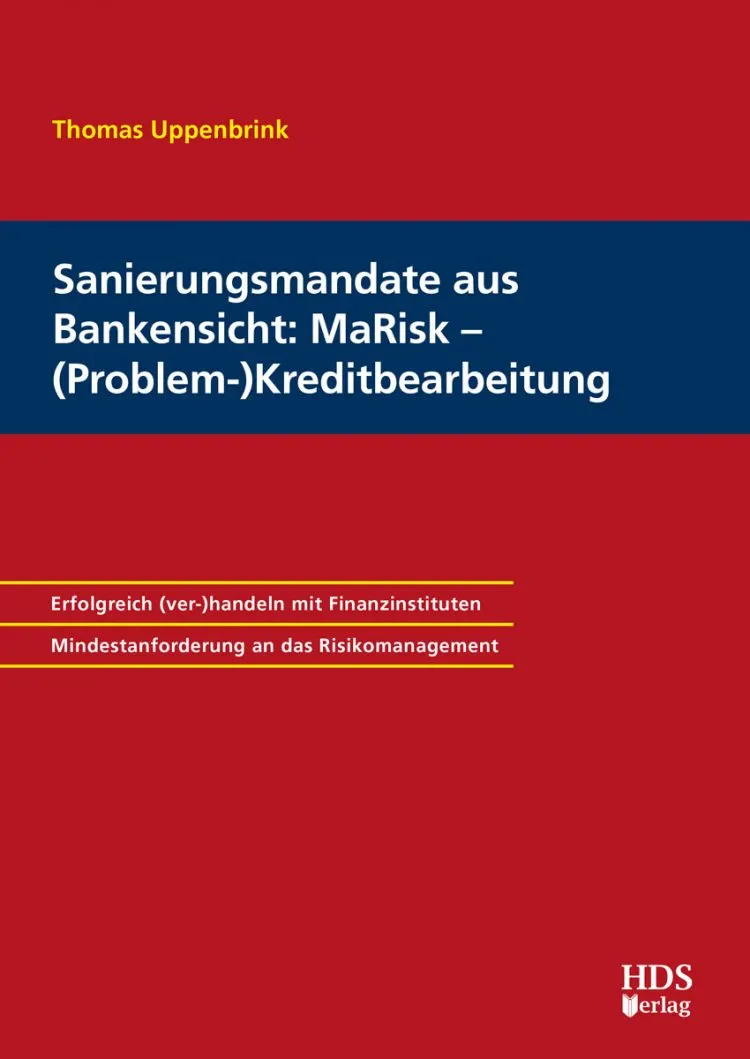hds-sanierungsmandate-bankensicht-fachbuch-marisk-1-auflage image 1
