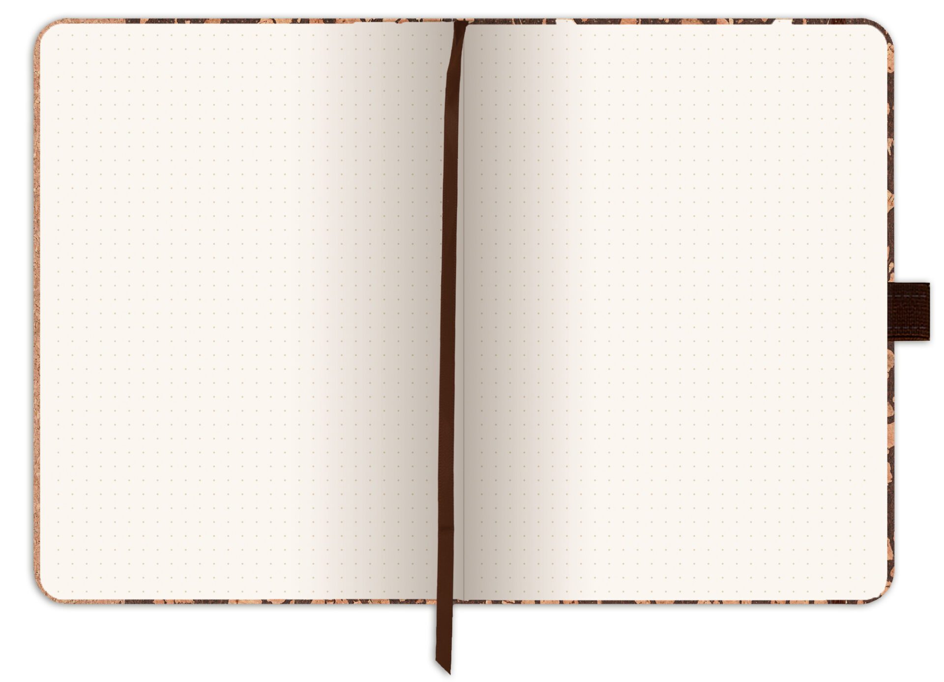 rnk-coffee-cork-notizbuch-a5-dotted-kork-einband image 5