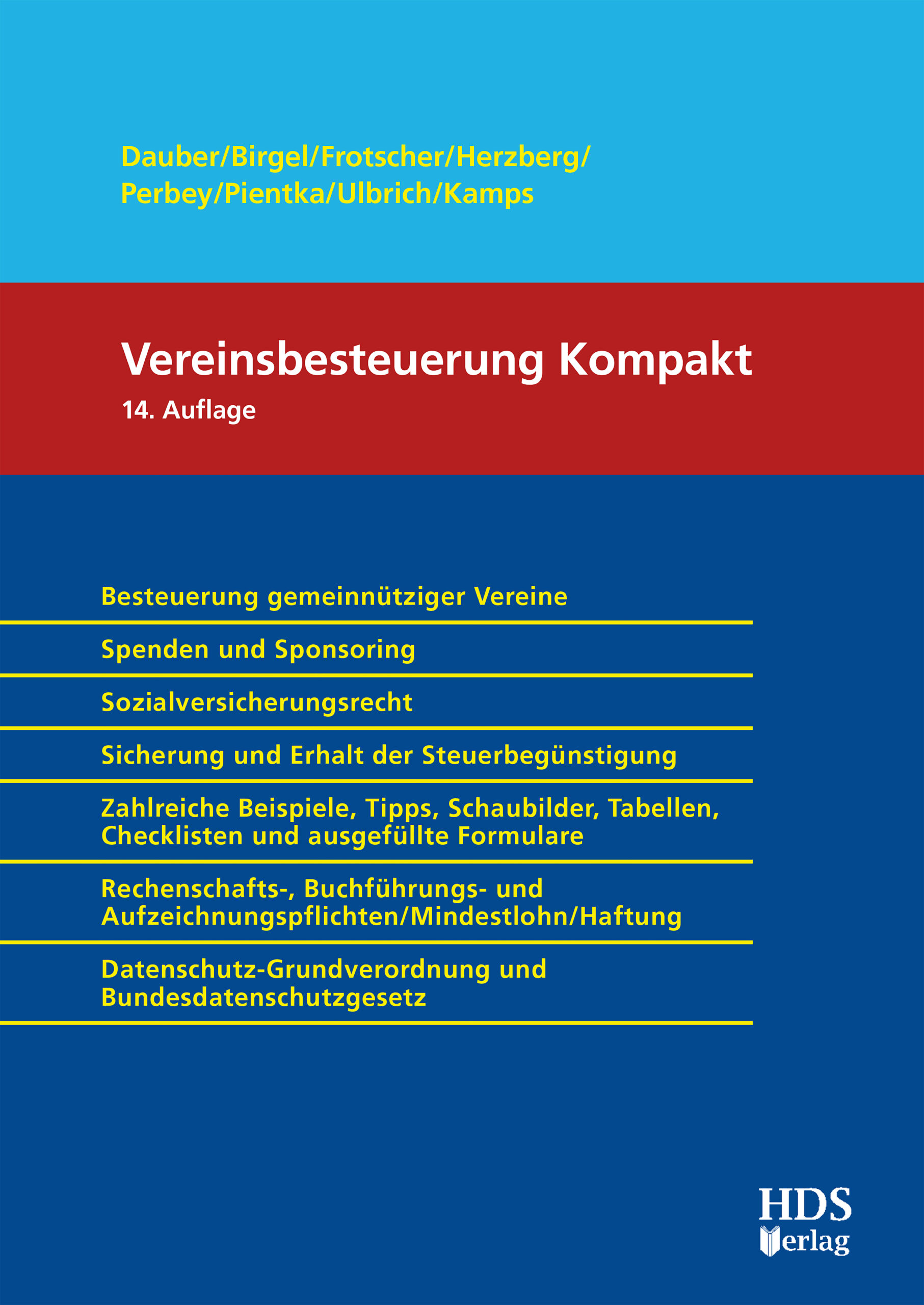 hds-vereinsbesteuerung-kompakt-14-auflage-gemeinn-tzigkeit-buch image 1