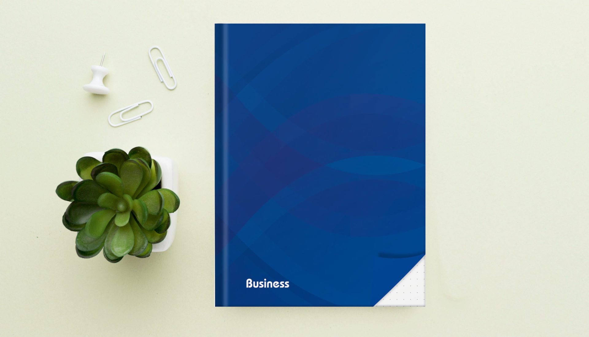 rnk-business-blau-notizbuch-din-a5-dotted-hardcover-96-blatt image 5