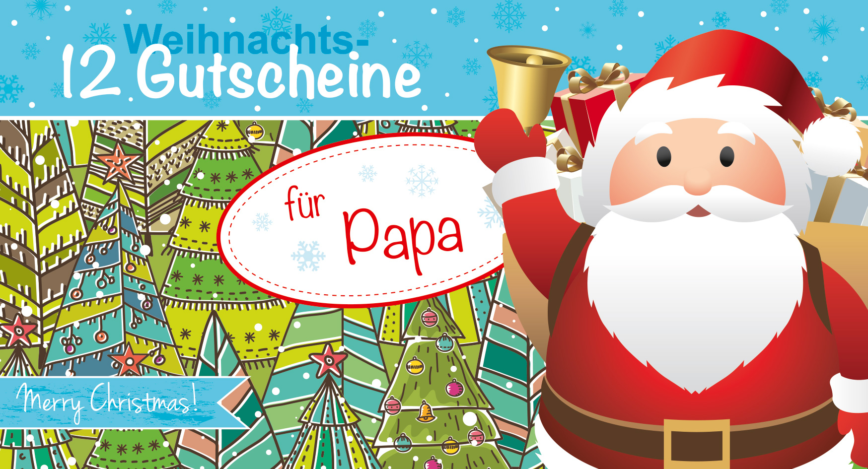 rnk-gutscheinheft-weihnachten-papa-12-gutscheine image 1