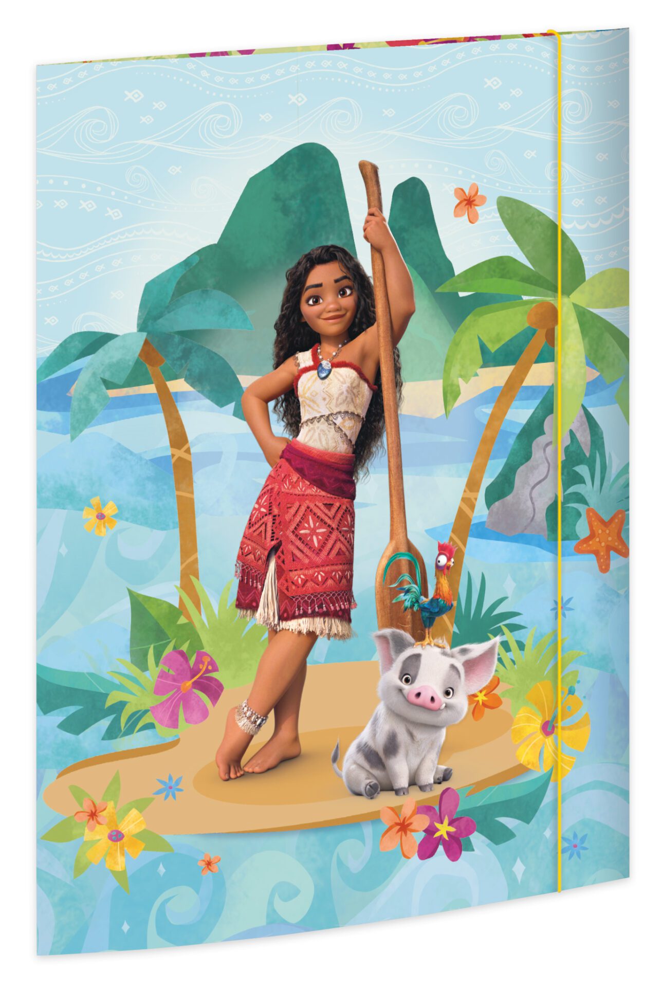 rnk-zeichenmappe-disney-vaiana-din-a3-gummizug image 1