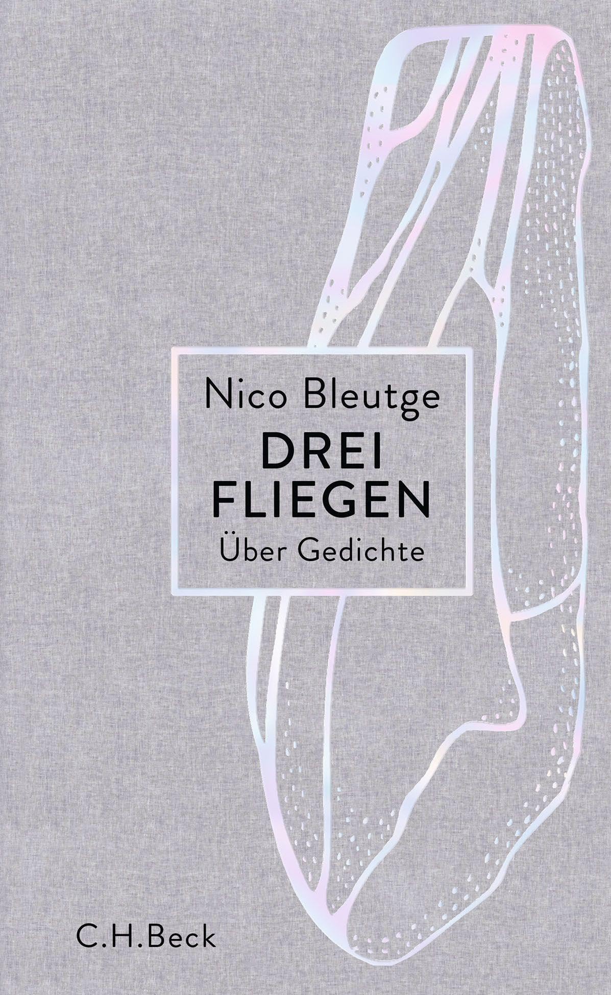 c-h-beck-paperback-drei-fliegen-buch-ber-gedichte-lyrik image 1