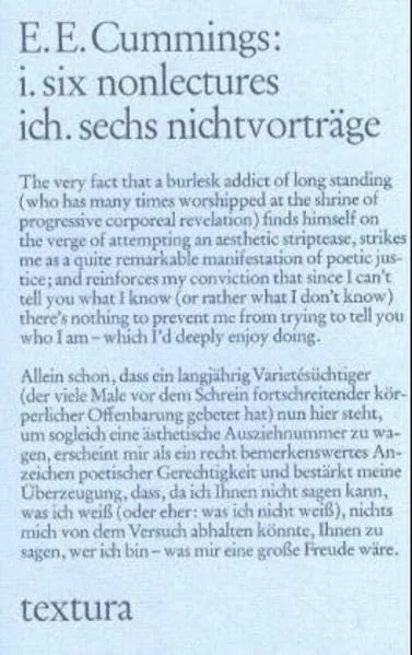 c-h-beck-textura-i-six-nonlectures-buch-zweisprachig image 1