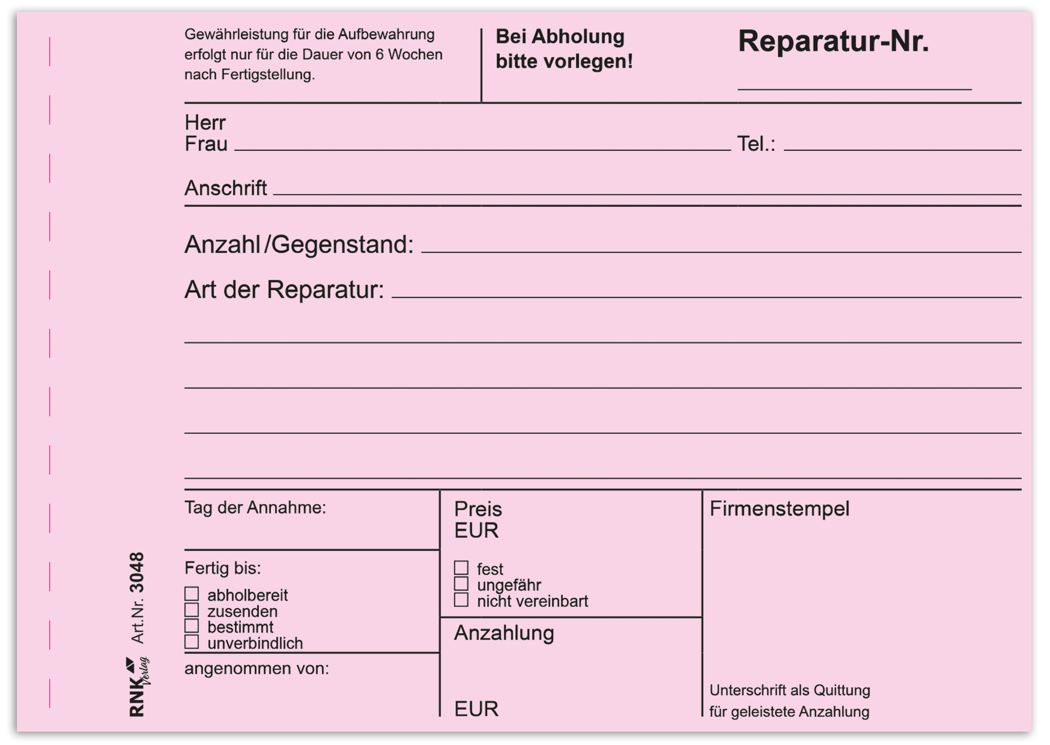 rnk-reparaturschein-a6-selbstdurchschreibend-3x40-blatt-block image 2