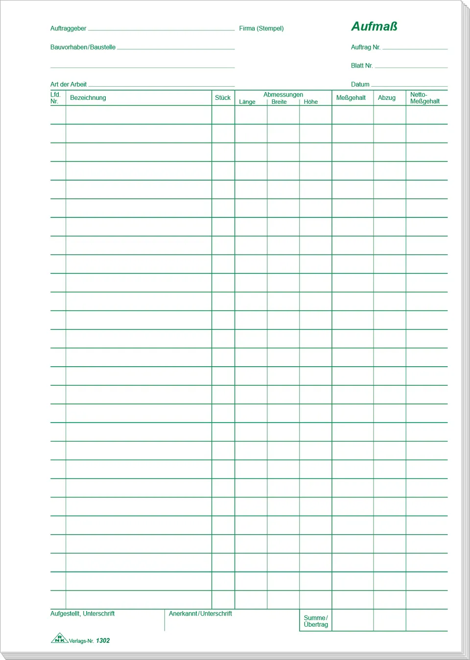 rnk-vertr-ge-formulare-aufma-block-din-a5-100-blatt image 1