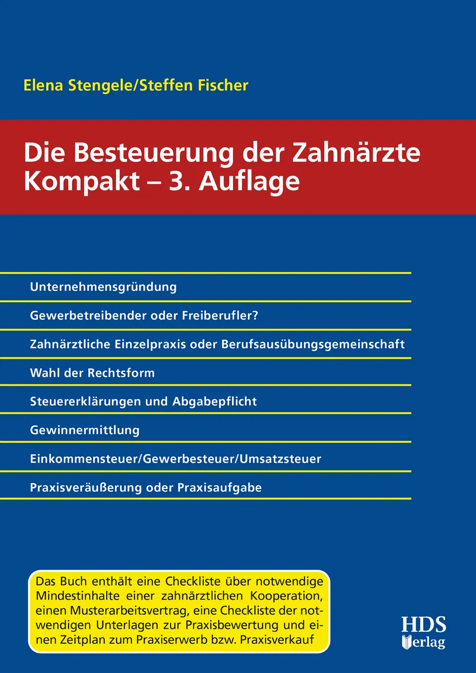 hds-besteuerung-der-zahn-rzte-kompakt-fachbuch-3-auflage-praxis image 1