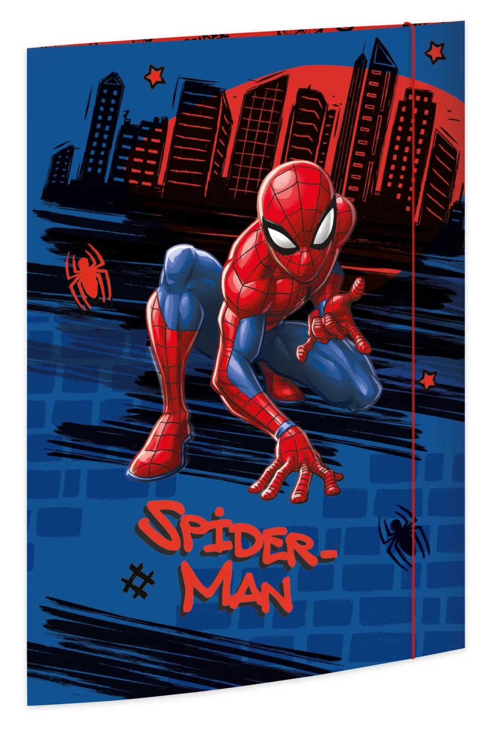 rnk-marvel-spider-man-zeichenmappe-din-a3-mit-gummizug image 1