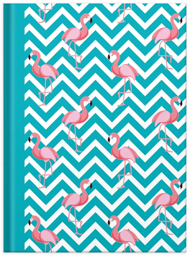 rnk-flamingo-blau-notizbuch-a5-dotted-1-st-ck image 1