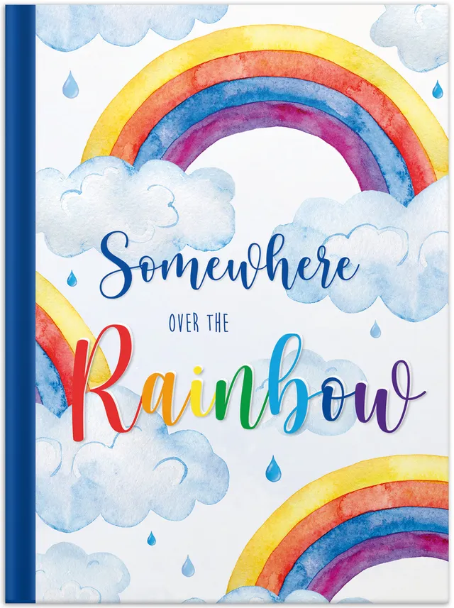 rnk-schul-schreibbedarf-notizbuch-over-the-rainbow-a4-blanko image 1