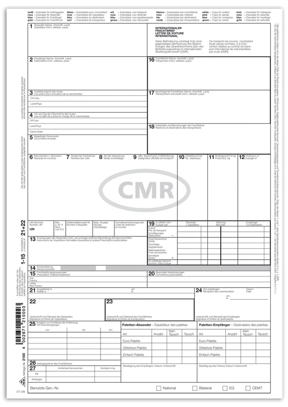 rnk-cmr-internationale-frachtbriefe-selbstdurchschreibend-50-st-ck image 1