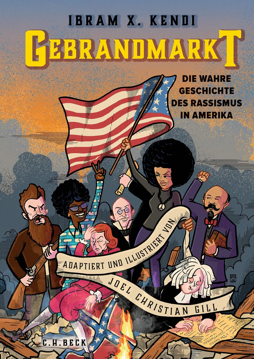 c-h-beck-paperback-gebrandmarkt-graphic-novel-buch-rassismus image 1