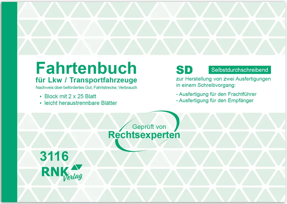 rnk-fahrtenbuch-f-r-lkw-din-a5-block-selbstdurchschreibend-50-blatt image 1