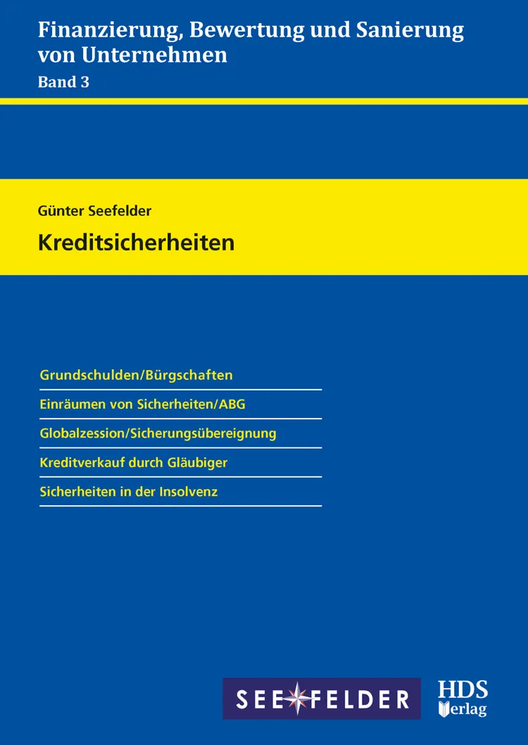 hds-sanierung-und-insolvenz-kreditsicherheiten-band-3-buch-1-auflage image 1