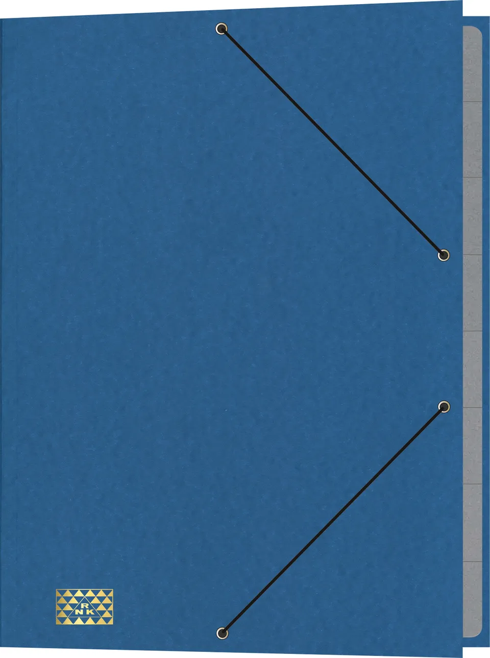 rnk-ordnungsmappe-din-a4-blau-9-f-cher-gummizug image 1
