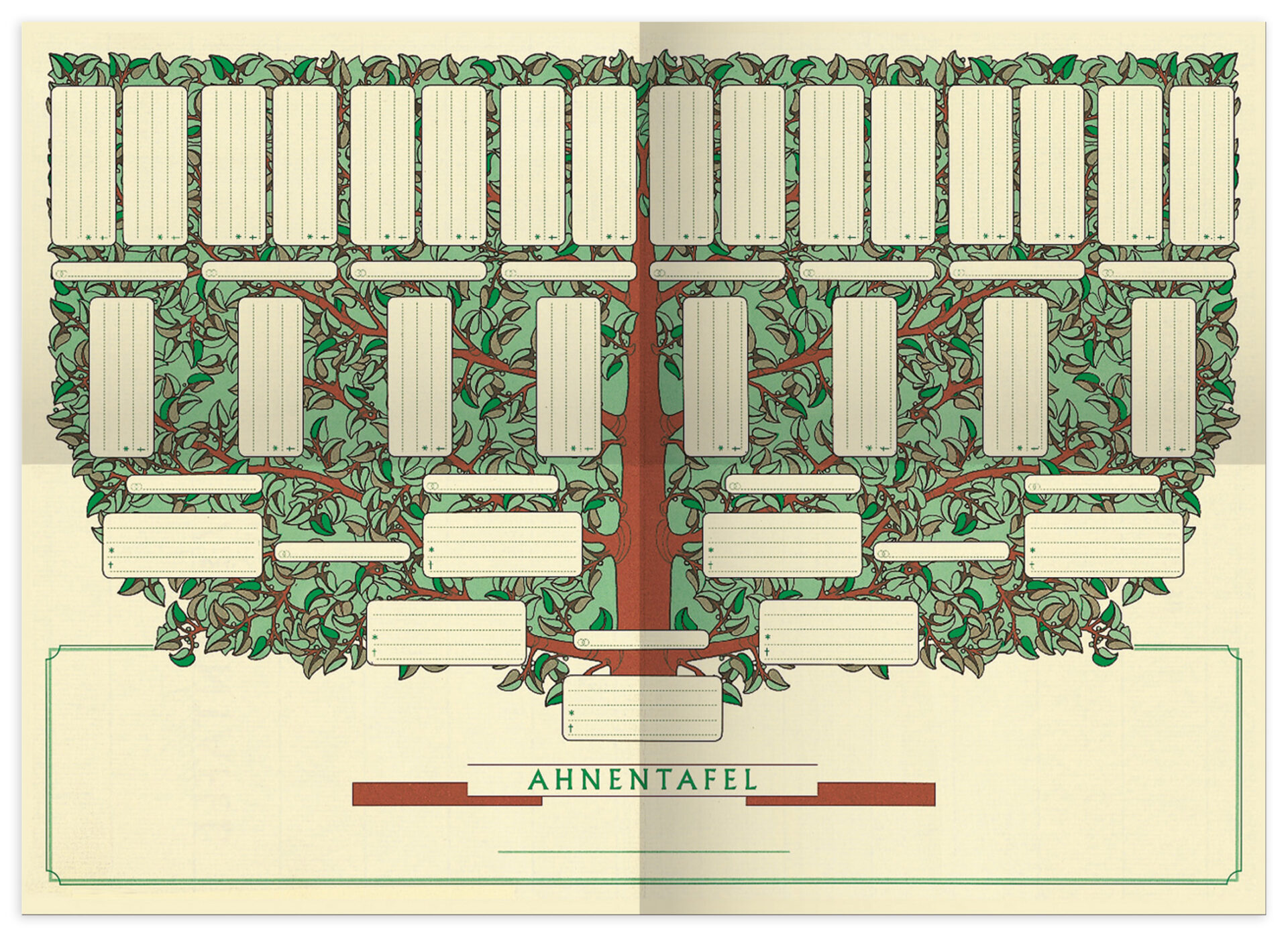 rnk-ahnentafel-kleiner-baum-5-generationen-din-a3-stammbaum image 3