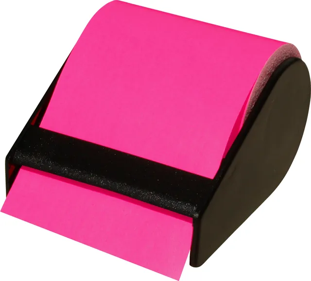 rnk-haftnotiz-abroller-60-mm-neonpink-nachf-llbar image 1