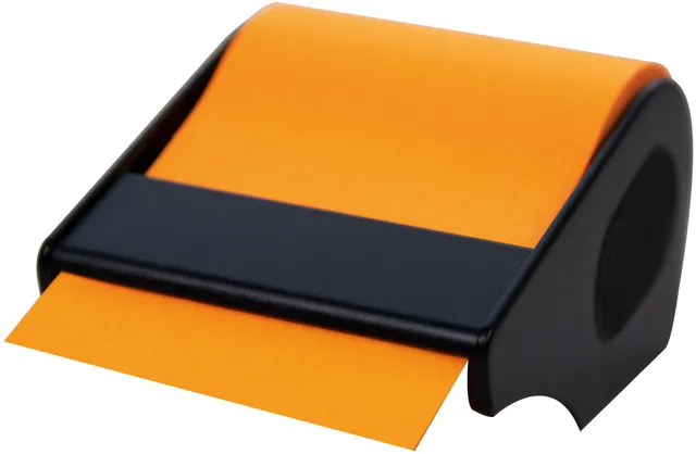 rnk-haftnotizrolle-abroller-60-mm-brilliantorange image 1