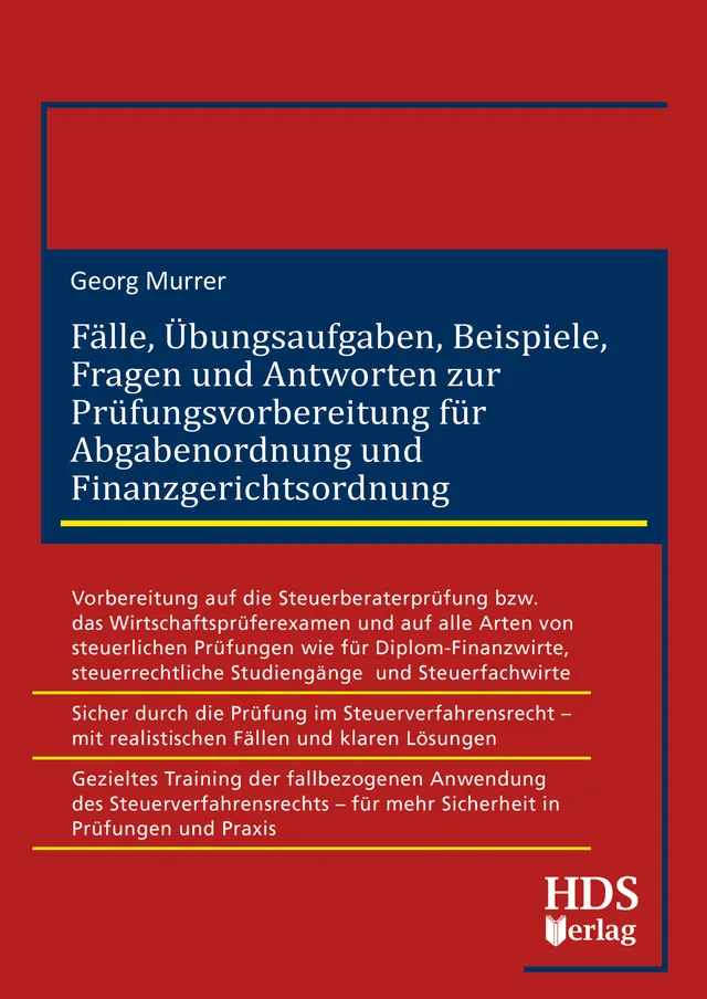 hds-steuerberaterpr-fung-ao-fgo-bungsbuch-f-lle-und-l-sungen image 1