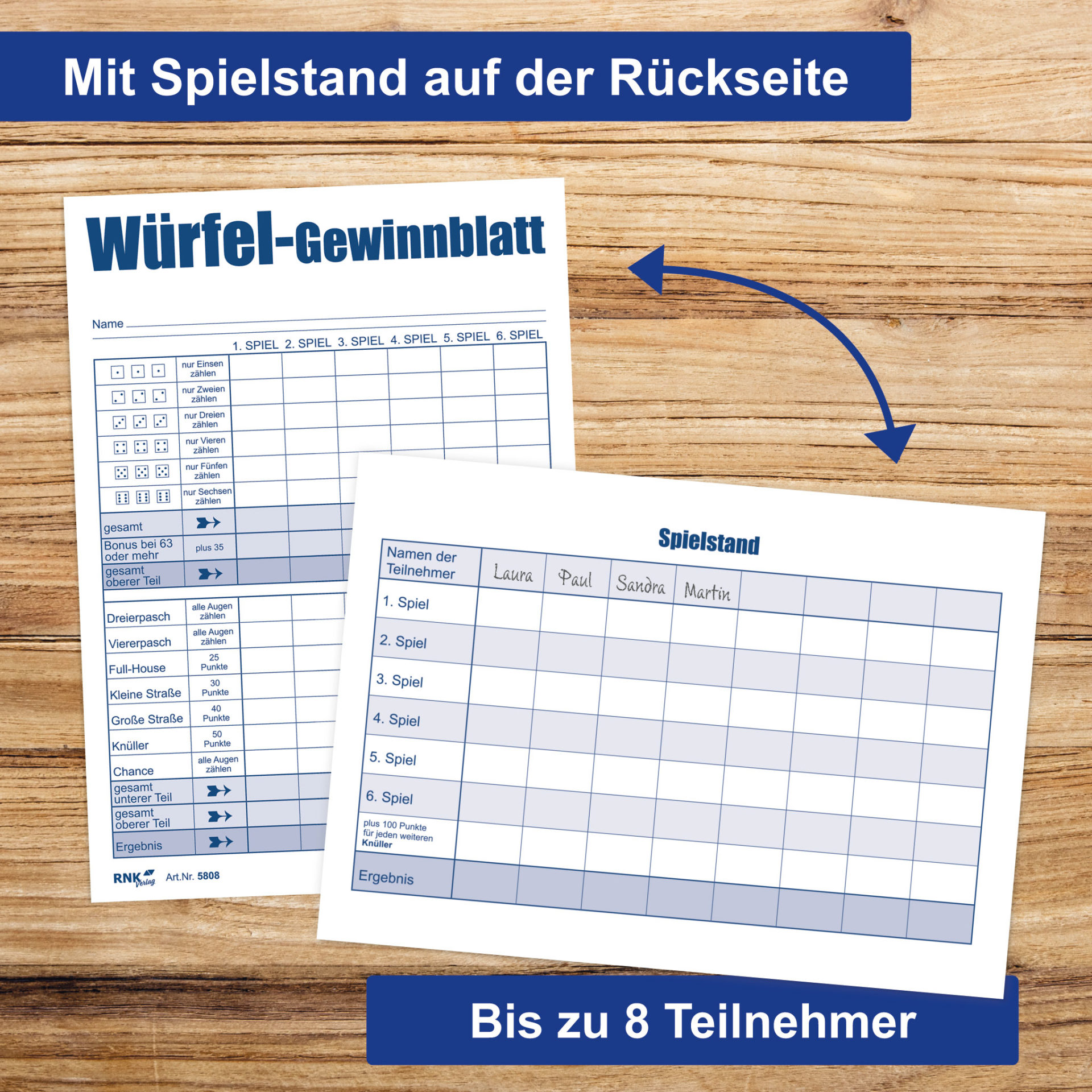 rnk-spiel-freizeit-w-rfelspiel-gewinnblatt-din-a6-111-blatt-f-r-666-spiele image 6