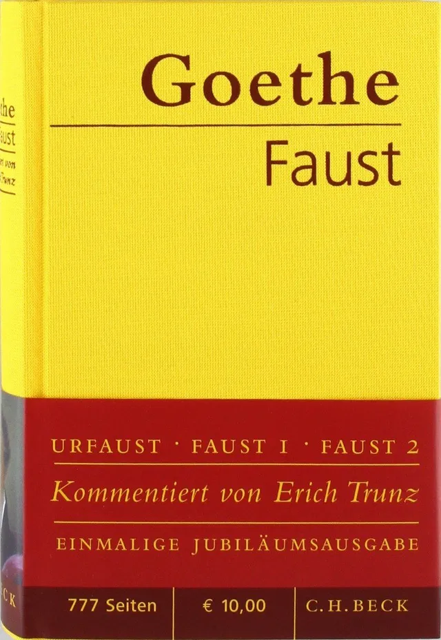 c-h-beck-faust-goethe-jubil-umsausgabe-urfaust-kommentar-trunz image 1