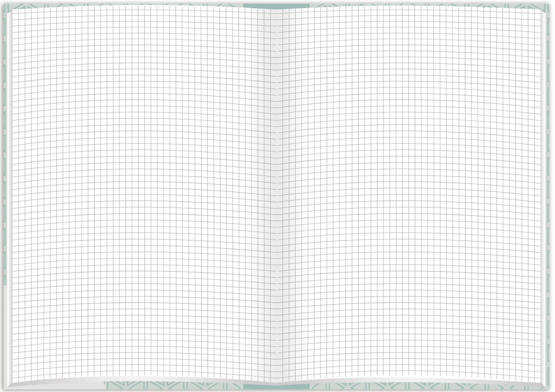 rnk-mint-notizbuch-din-a5-kariert-1-st-ck-96-blatt-hardcover image 3