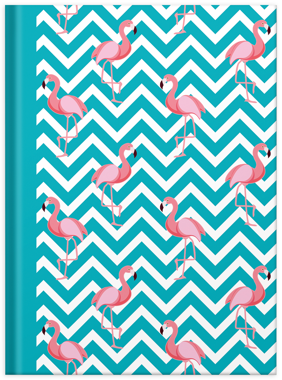 rnk-flamingo-blau-notizbuch-a5-dotted-1-st-ck image 1