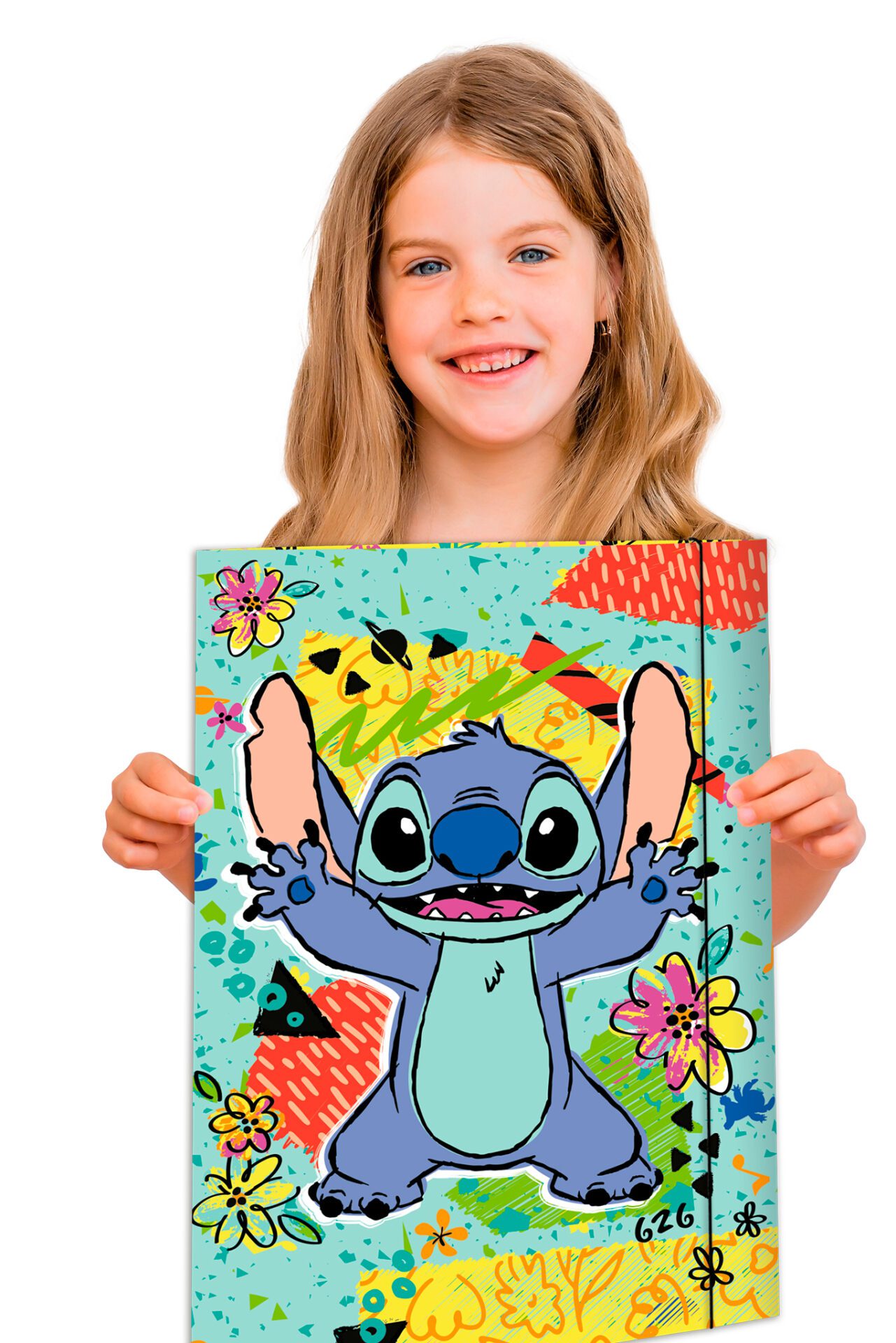 rnk-zeichenmappe-disney-stitch-din-a3-karton-gummizug image 4