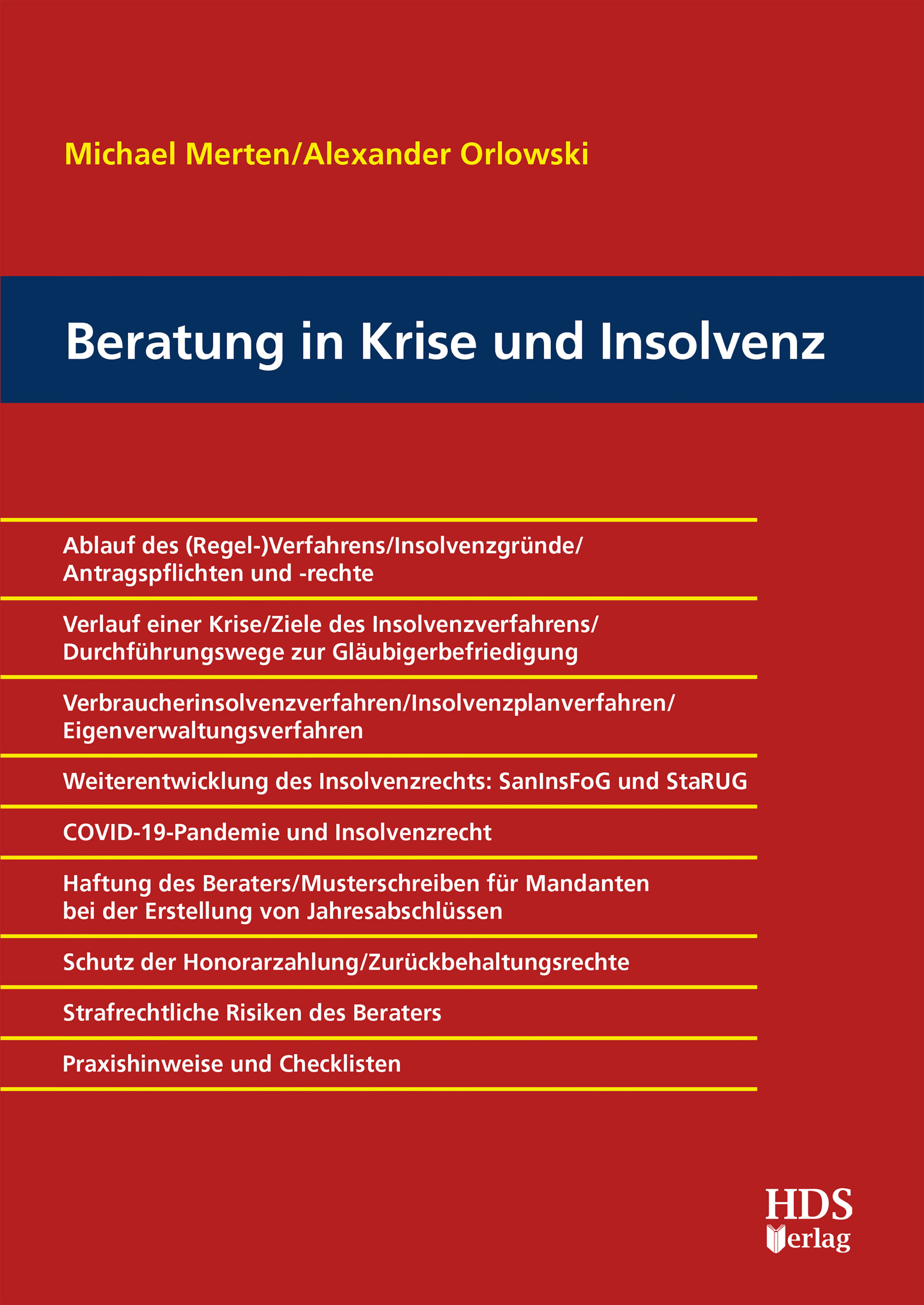 hds-beratung-in-krise-und-insolvenz-fachbuch-1-auflage-2022 image 1