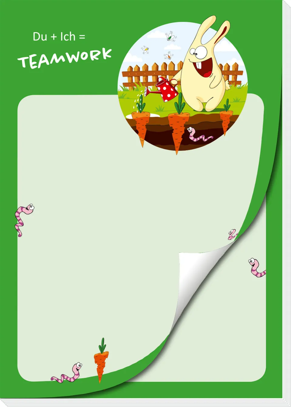 rnk-teamwork-notizblock-din-a6-50-blatt-ohne-magnet image 1