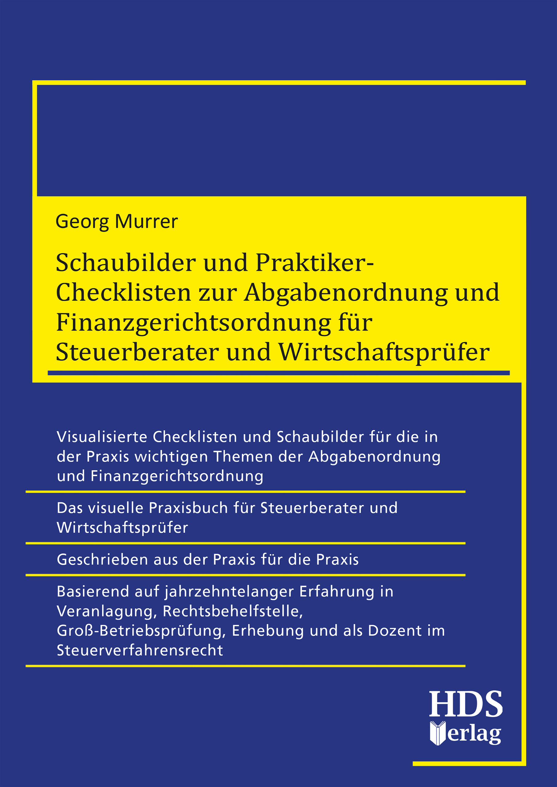 hds-schaubilder-praktiker-checklisten-ao-fgo-buch-steuerberater image 1