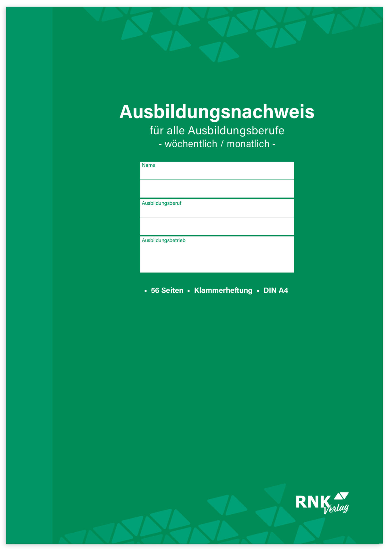 rnk-ausbildungsnachweis-heft-din-a4-w-chentlich-monatlich image 1
