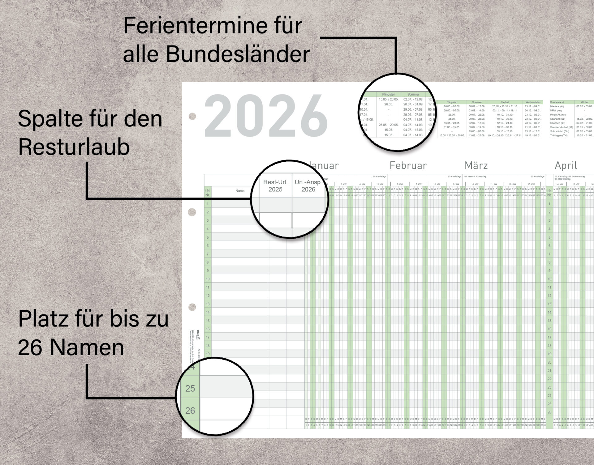 rnk-urlaubsplaner-2026-wandplaner-gr-n-1000x297-mm image 4