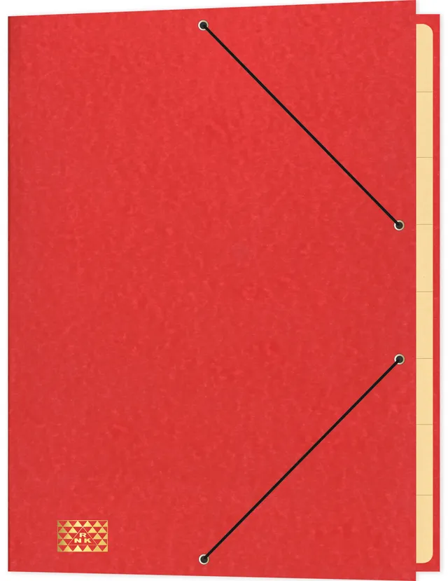 rnk-konferenzmappe-din-a4-rot-21-f-cher-gummizug image 1