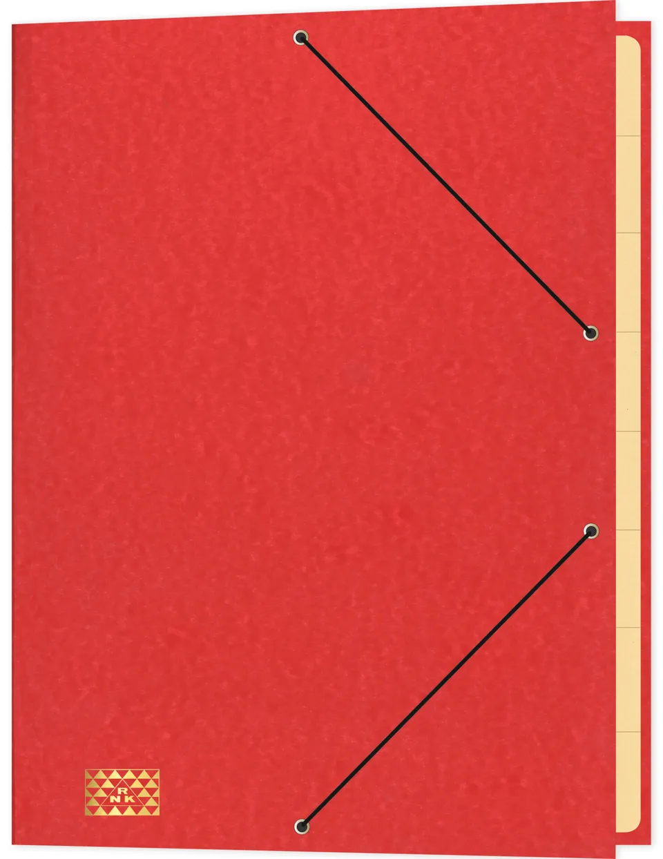 rnk-konferenzmappe-din-a4-rot-21-f-cher-gummizug image 1