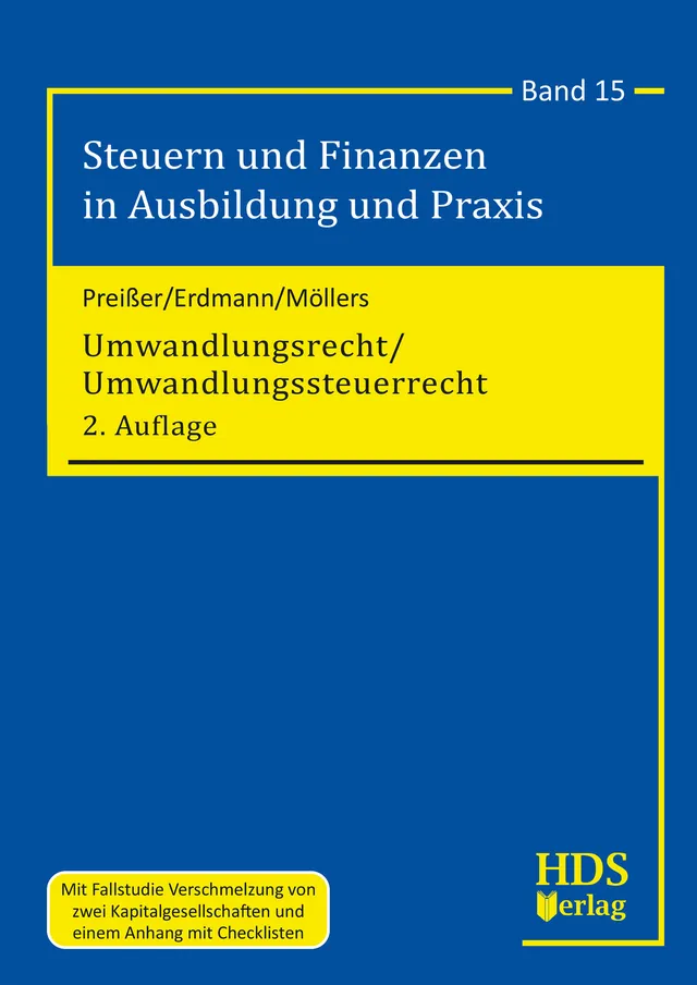 hds-umwandlungsrecht-umwandlungssteuerrecht-band-15-buch-2-auflage image 1