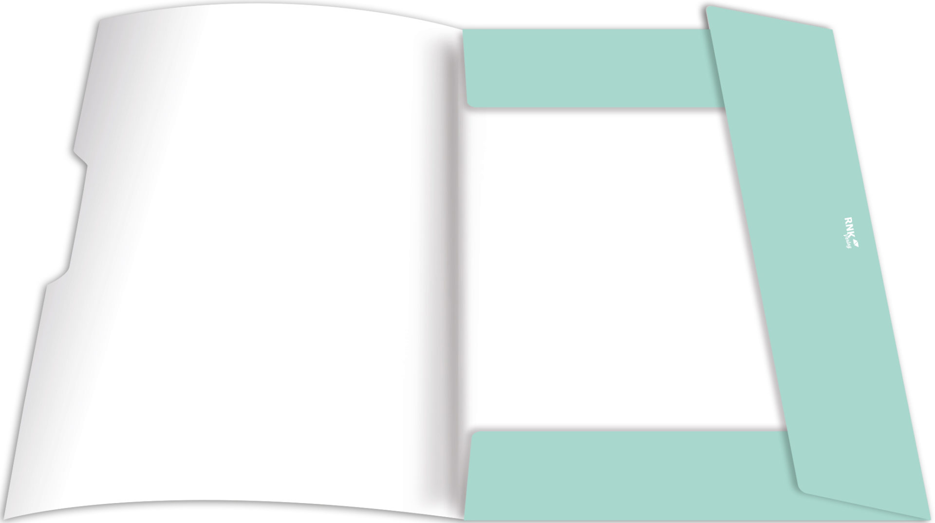 rnk-sammelmappe-cool-mint-din-a4-mit-gummizug-karton image 2