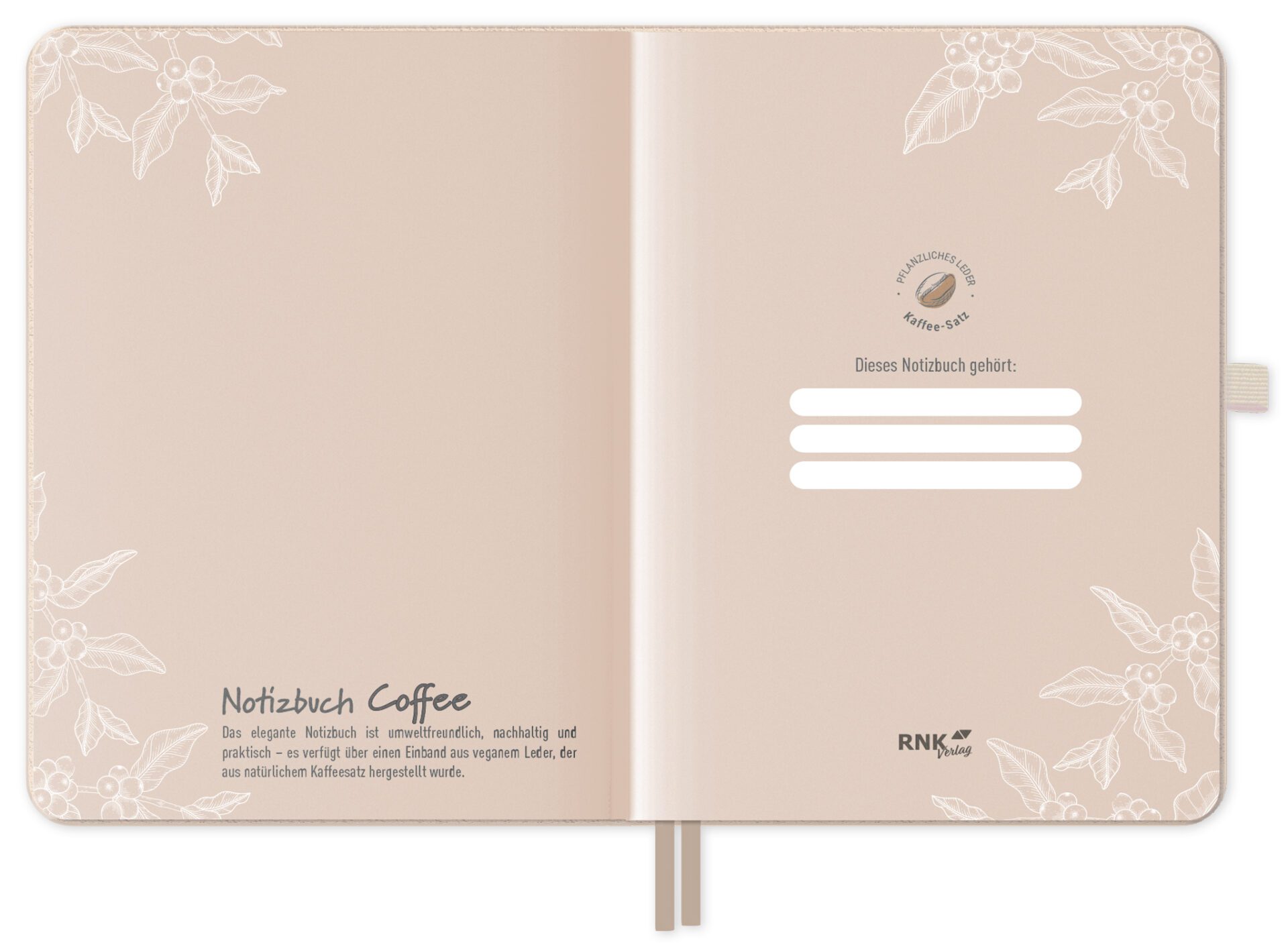 rnk-notizbuch-vegan-coffee-din-a5-kariert-beigerosa image 3