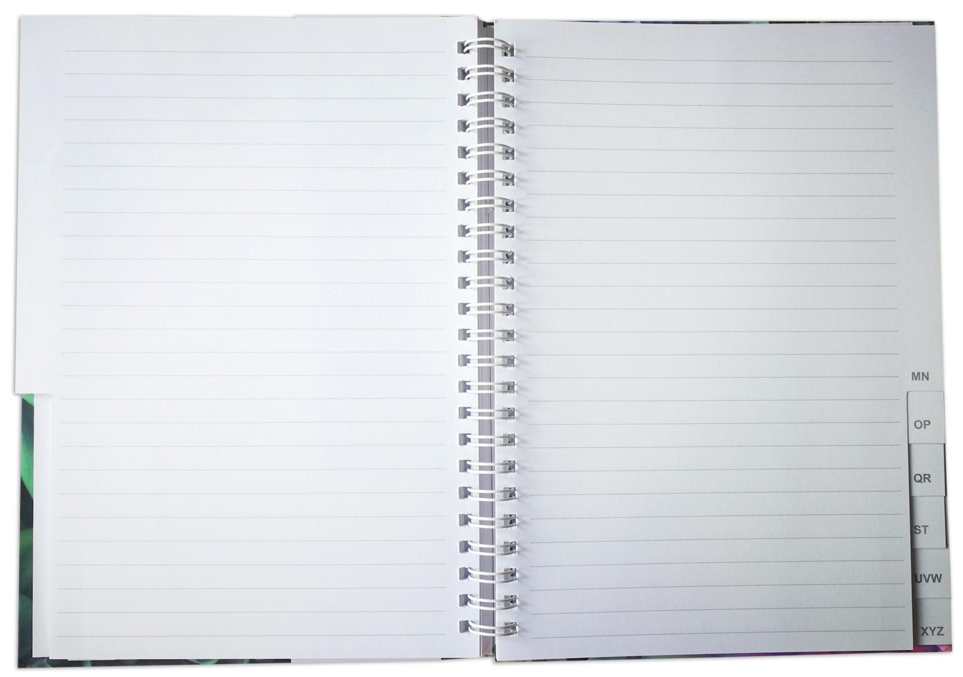 rnk-blossom-spiral-notizbuch-a-z-register-din-a5-hardcover image 4