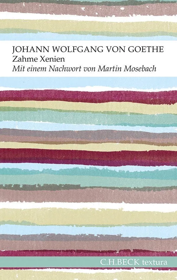 c-h-beck-textura-zahme-xenien-buch-gedichte-taschenbuch image 1