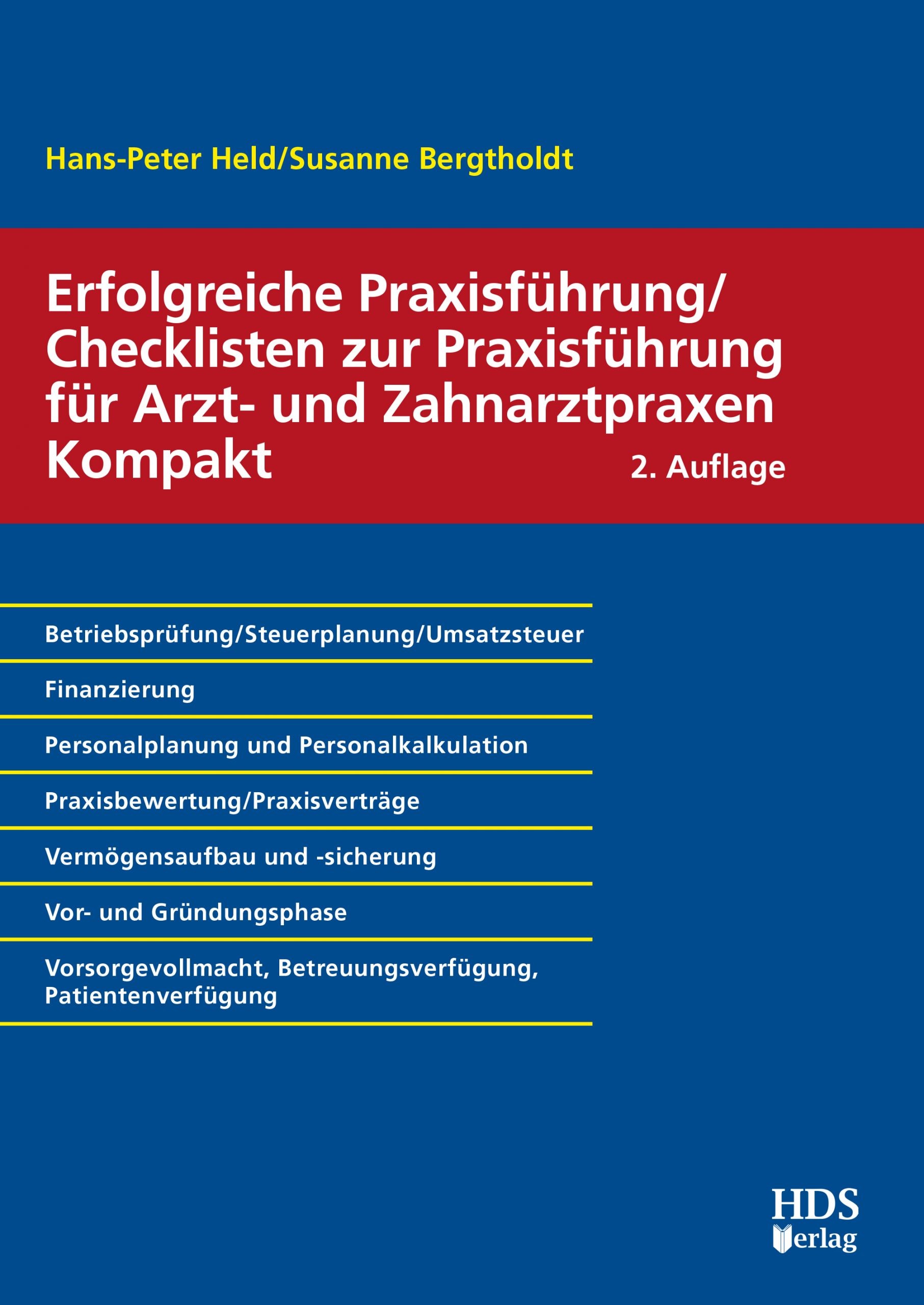 hds-erfolgreiche-praxisf-hrung-checklisten-arzt-zahnarzt-2-auflage-buch image 1