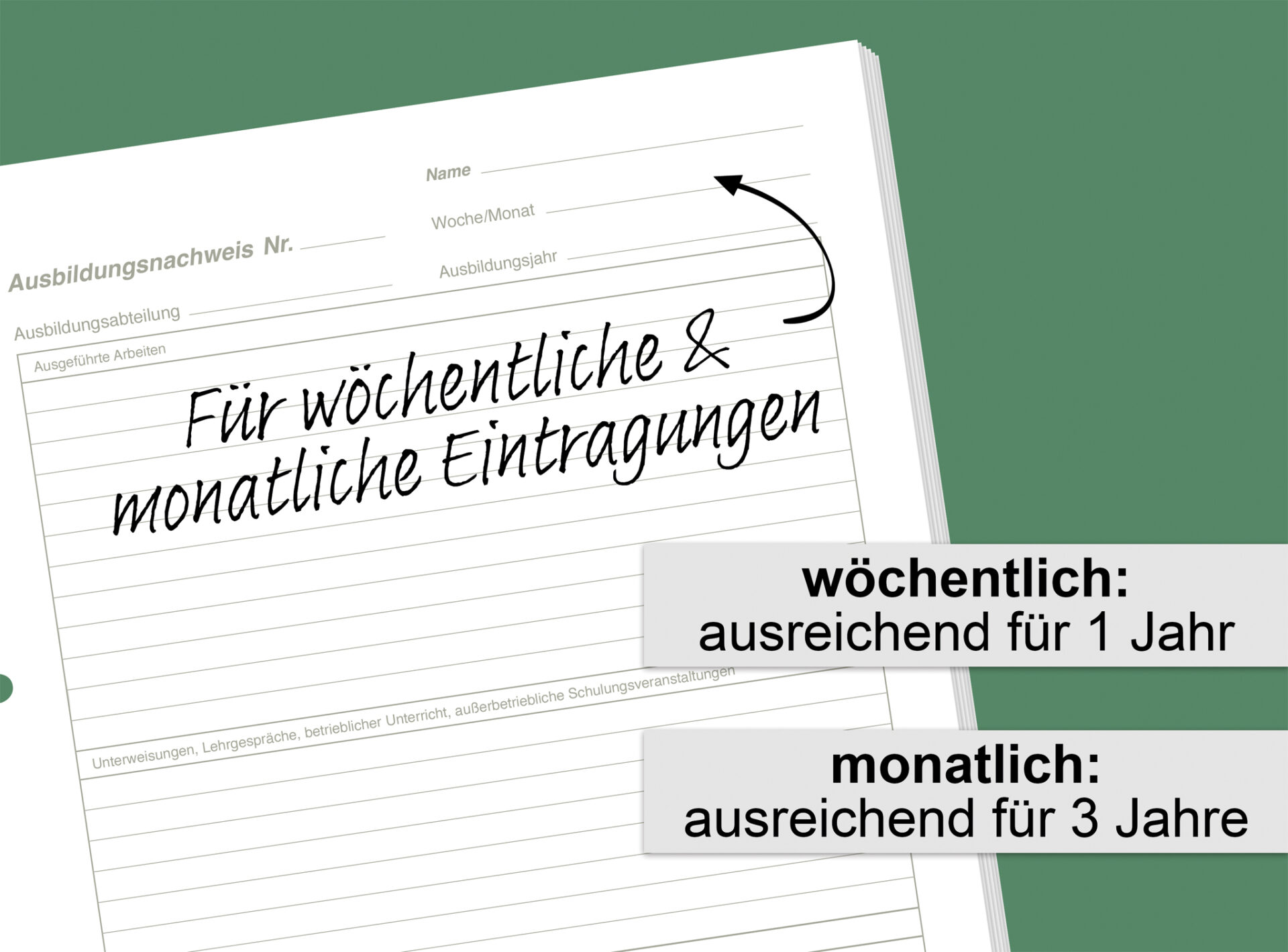 rnk-ausbildungsnachweis-heft-din-a4-w-chentlich-monatlich image 4