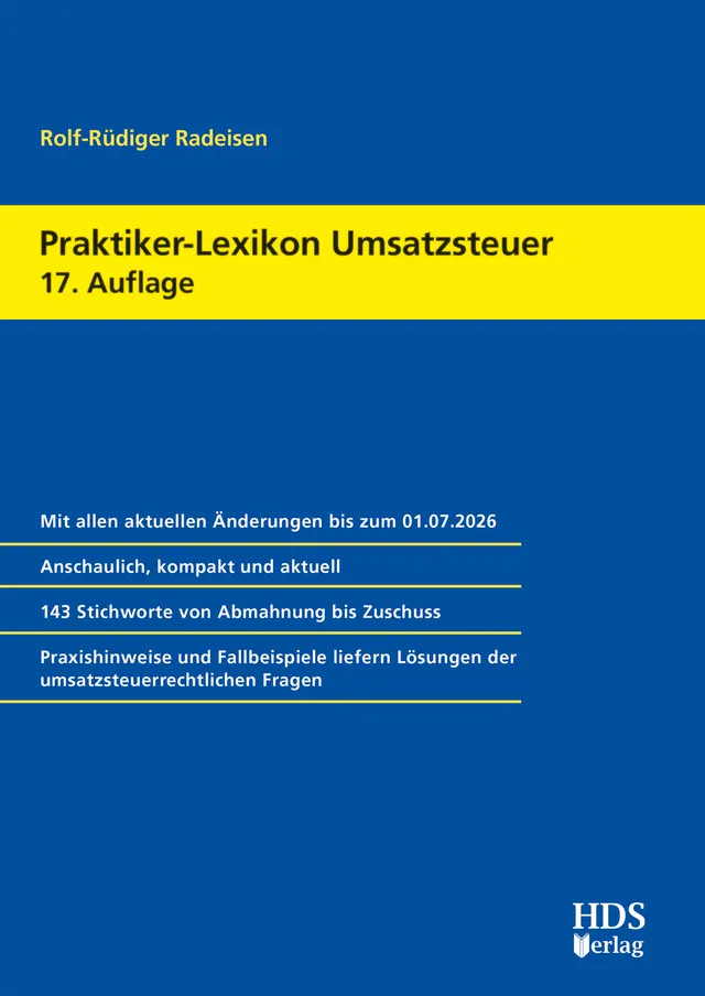hds-steuern-praktiker-lexikon-umsatzsteuer-fachbuch-17-auflage-e-rechnung image 1