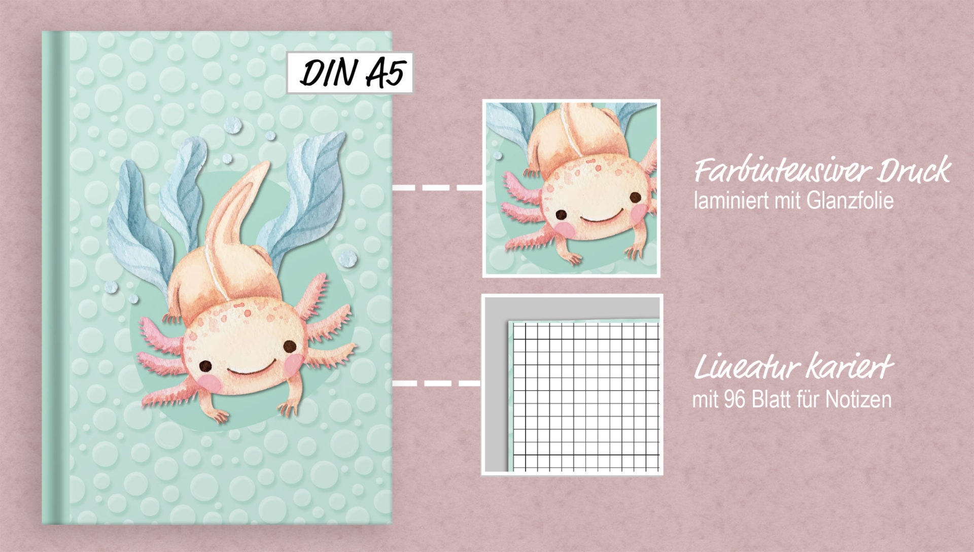 rnk-axolotl-notizbuch-din-a5-kariert-96-blatt image 4
