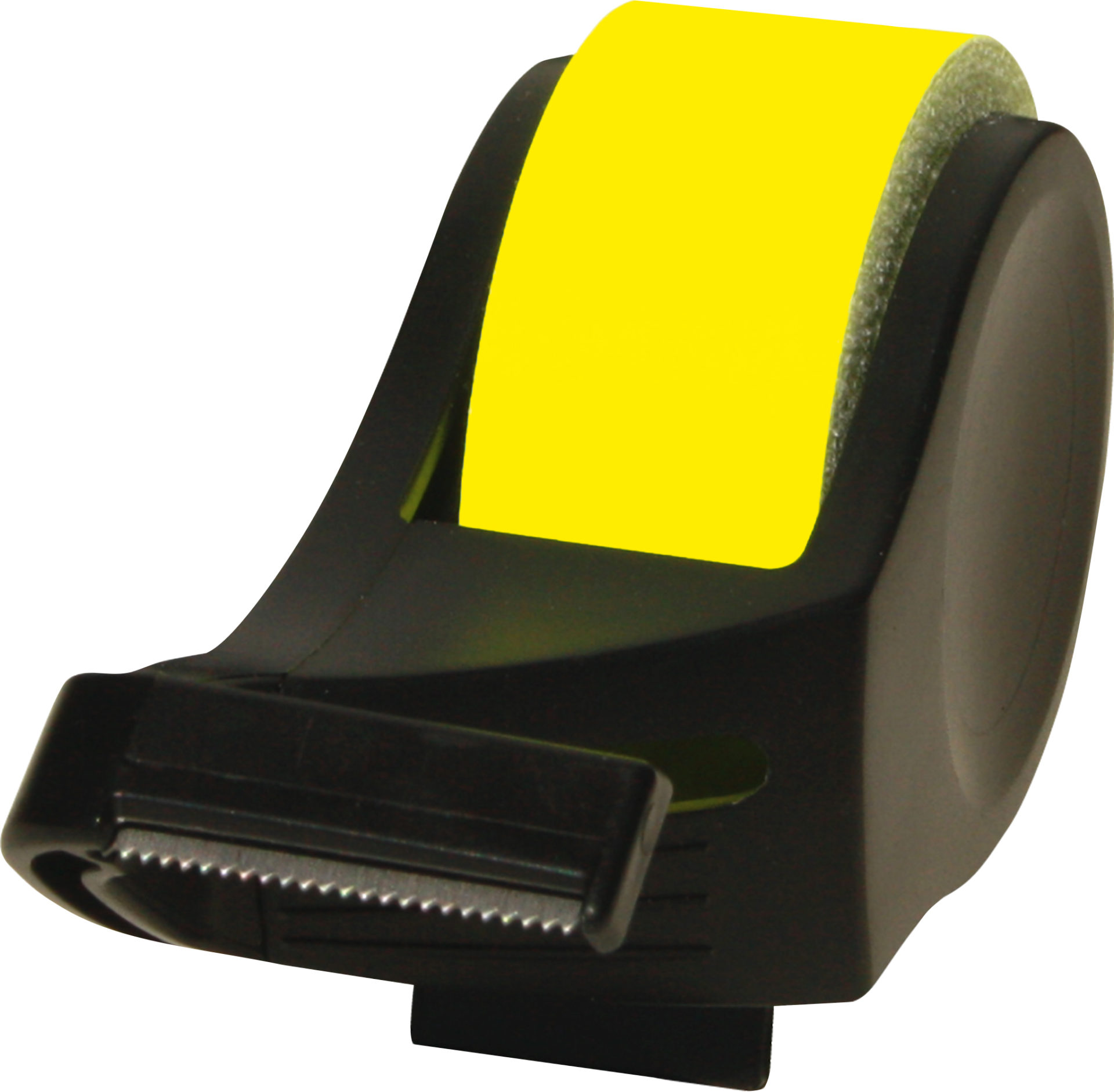 rnk-haftnotizrolle-im-abroller-haftnotiz-19-mm-neongelb image 1