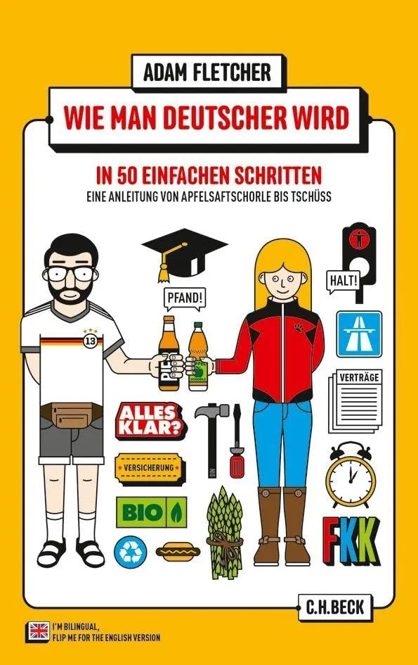 c-h-beck-wie-man-deutscher-wird-wendebuch-deutsch-englisch-humor image 1